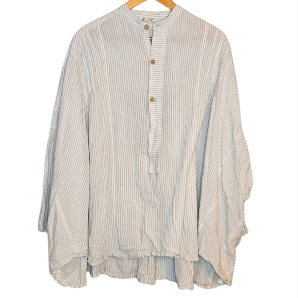 Free People Intimately Oversized Pintuck Tunic size XS